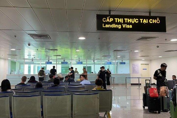Landing Visa Area at Phu Quoc International Airport 