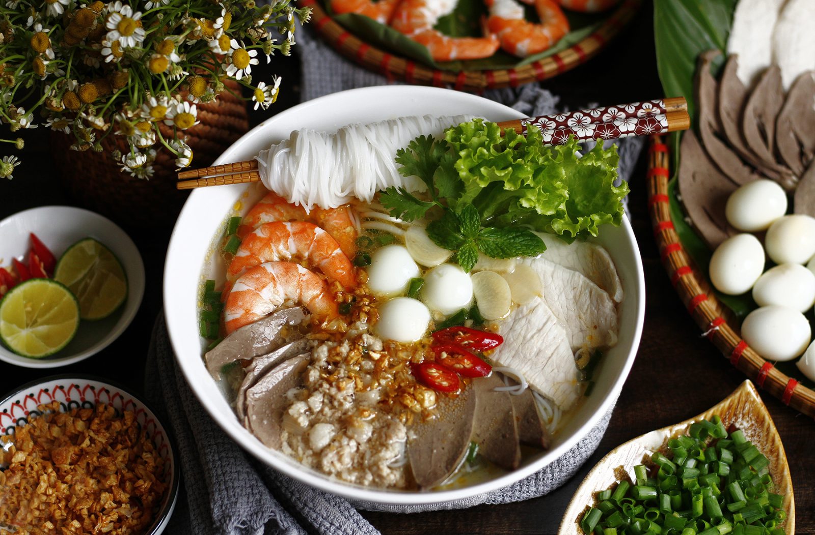 Hu Tieu (Southern Rice Noodle Soup)