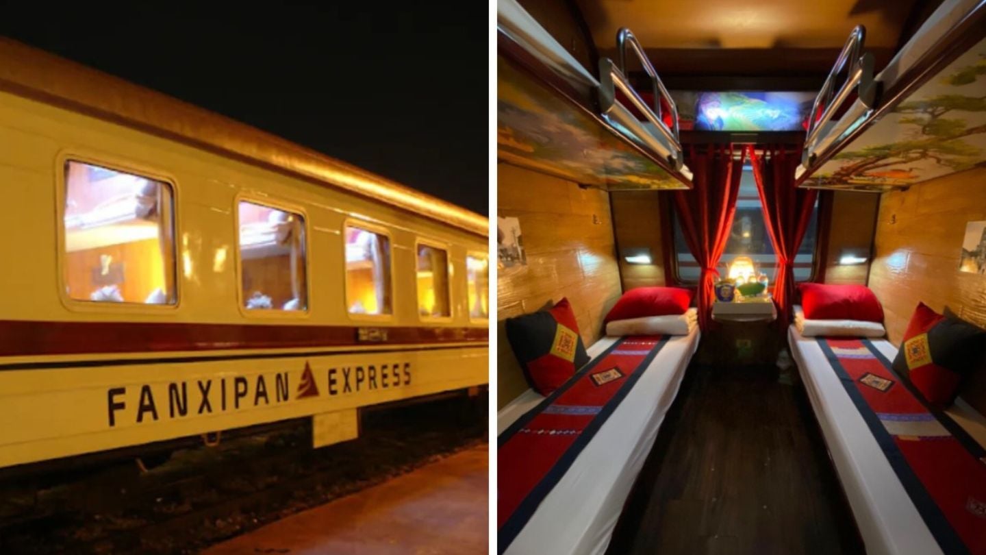 Train from Hanoi to Sapa