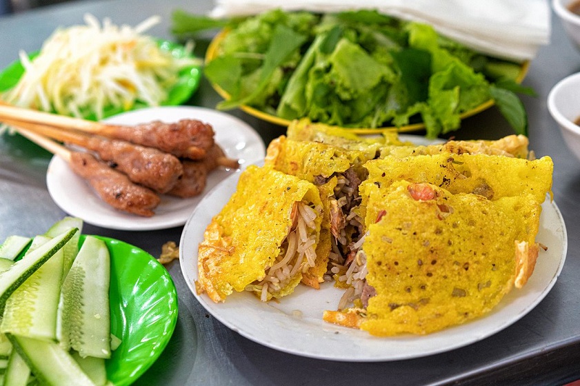 Banh Xeo & Nem Lui